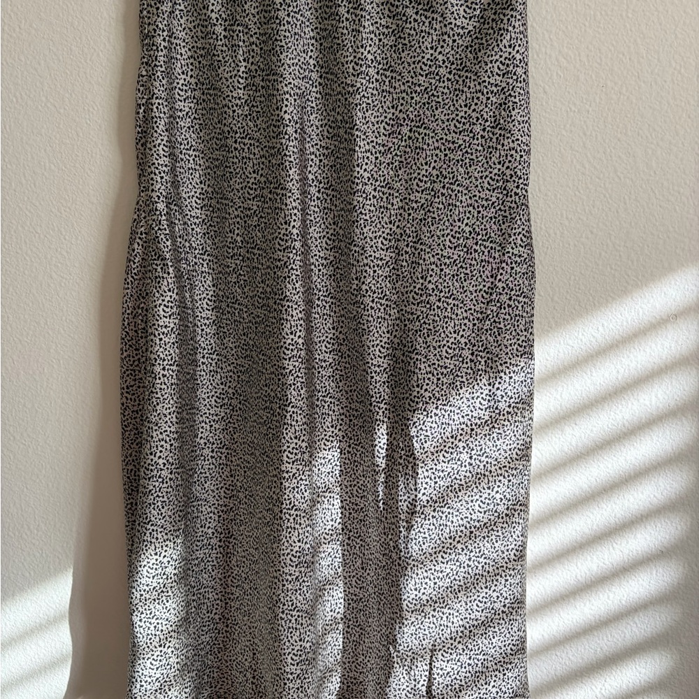 Sienna Sky Black and White Patterned Skirt
